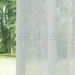 Açık Gri Modern Petek Dokulu Keten Efekli Dökümlü Düz Tül Perde | Soleil - Görsel 5