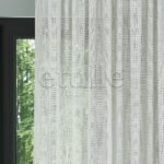 Açık Gri Natural Efekt İplikli Keten Düz Tül Perde | Lyall
