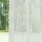 Açık Gri Natural Efekt İplikli Keten Düz Tül Perde | Lyall - Görsel 5