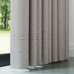 Açık Taş Rengi Hasır Keten Karartma Fon Perde | Bonita - Görsel 4