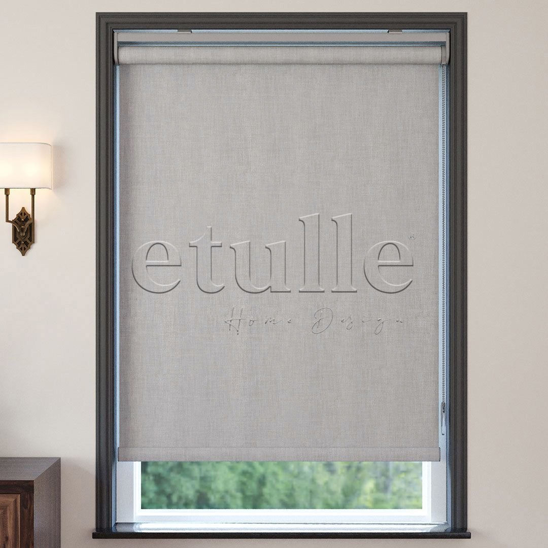 Açık Vizon Blackout Keten Stor Perde | Fiorella - Görsel 2