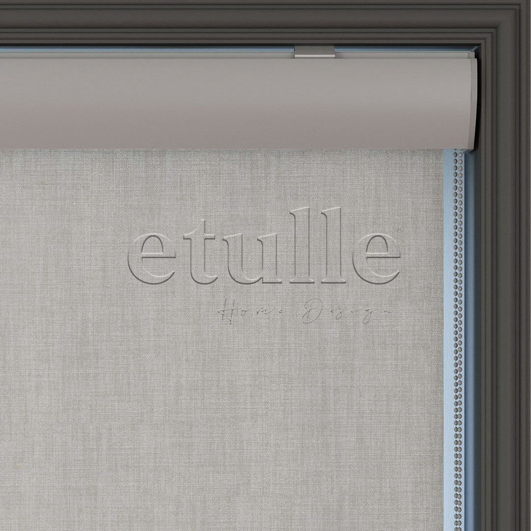 Açık Vizon Blackout Keten Stor Perde | Fiorella - Görsel 6