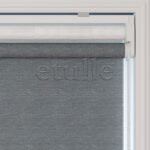 Antrasit Düz Çiftli Stor Perde | Saphira - Görsel 5