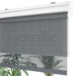 Antrasit Düz Çiftli Stor Perde | Saphira - Görsel 8