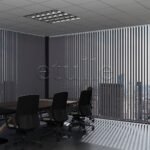 Antrasit Düz PVC Dikey Perde - Görsel 2