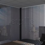 Antrasit Düz PVC Dikey Perde - Görsel 3