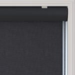 Antrasit Mat Keten Stor Perde | Brodie - Görsel 5