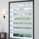 Beyaz Düz Zebra Perde | Arlo - Görsel 3