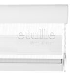 Beyaz Düz Zebra Perde | Arlo - Görsel 8