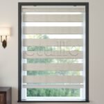 Krem Düz Zebra Perde  | Arlo - Görsel 2