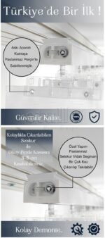 Çizgili Dikey Tül Zebra Perde - UTOPIA - Test - Görsel 8