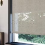 Bej Düz Çiftli stor Perde | Nevis - Görsel 4