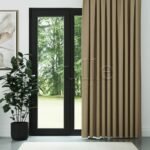 Bej Hasır Keten Karartma Fon Perde | Bonita - Görsel 2