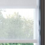 Beyaz Desenli Çiftli Stor Perde | Floris - Görsel 7