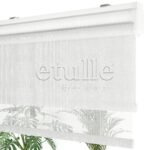 Beyaz Desenli Çiftli Stor Perde | Floris - Görsel 8