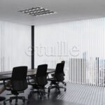 Beyaz Düz PVC Dikey Perde - Görsel 2