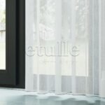 Beyaz İpek Dokulu Parlak Modern Düz Tül Perde | Cirrus - Görsel 4