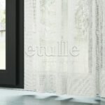 Beyaz Natural Efekt İplikli Keten Düz Tül Perde | Lyall - Görsel 4