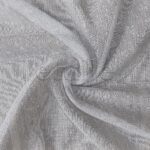 Beyaz Şantuk Efekli Düz Tül Perde | Jazz - Görsel 6