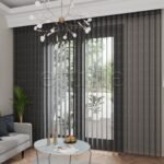 Blackpool - Katyonik Dikey Tül Perde - Görsel 2