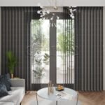 Blackpool - Katyonik Dikey Tül Perde - Görsel 4