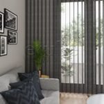 Blackpool - Katyonik Dikey Tül Perde - Görsel 6