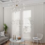 Bolonia - Dar Dikey Tül Perde - Görsel 2