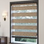 Açık Kahverengi Blackout Zebra Perde | Bolsena - Görsel 3
