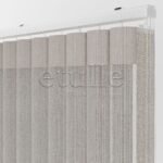 Bonito katyonik dikey tül perde, yumuşak dokulu ve çizgili katyonik kumaştan modern tül perde modeli