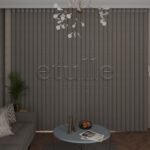 Bonito - Katyonik Dikey Tül Perde - Görsel 5