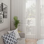 Cadena - Düz Dikey Tül Perde - Görsel 6