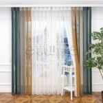Cardiff - Çizgili Dikey Tül Perde - Görsel 3