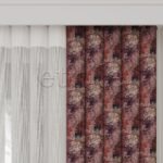 Carpet - Baskılı Dikey Tül Perde - Görsel 6