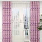 Cindrella - Çocuk Odası Dikey Tül Perde - Görsel 3