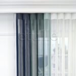 City - Çizgili Dikey Tül Perde - Görsel 5