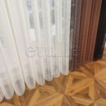 Columbia - Çizgili Dikey Tül Perde - Görsel 10