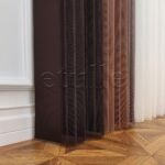 Columbia - Çizgili Dikey Tül Perde - Görsel 9