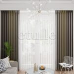 Columbia -Düz Dikey Tül Perde - Görsel 3