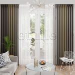 Columbia -Düz Dikey Tül Perde - Görsel 4