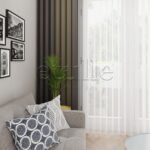 Columbia -Düz Dikey Tül Perde - Görsel 5