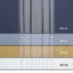 Cosmos - Çizgili Dikey Tül Perde - Görsel 12