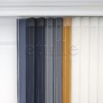 Cosmos - Çizgili Dikey Tül Perde - Görsel 7