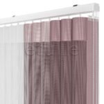 Dorset dar dikey tül perde, minimal ölçülü yumuşak dokulu tül perde modeli