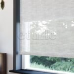 Ekru Desenli Çiftli Stor Perde | Dauphine - Görsel 4
