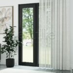 Ekru Folded Keten Düz Tül Perde | Mistra - Görsel 3