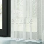 Ekru Keten Çizgi Efekli Düz Tül Perde | Etnea - Görsel 4