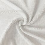 Ekru Keten Çizgi Efekli Düz Tül Perde | Etnea - Görsel 6