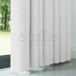 Ekru Keten Desen Efekli Dökümlü Fon Perde | Ezri - Görsel 4