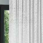 Ekru Parlak Düz Dokulu Tül Perde | Jasper