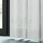 Ekru Parlak Düz Dokulu Tül Perde | Jasper - Görsel 4